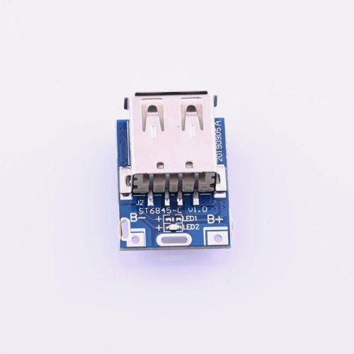 USB 5V Step-Up Booster – Lithium Battery Charging and Protection Module for Power Bank