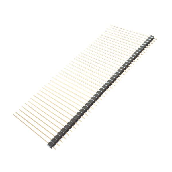 2.54mm 1×40 Pin 40mm Long Male Straight Single Row Header Strip