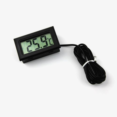 Digital LCD Thermometer with Electronic Display for Environmental Temperature Measurement