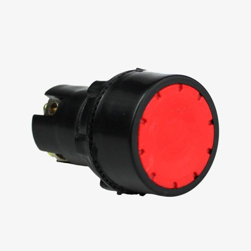 Flat AHF Push Button Switch – Red