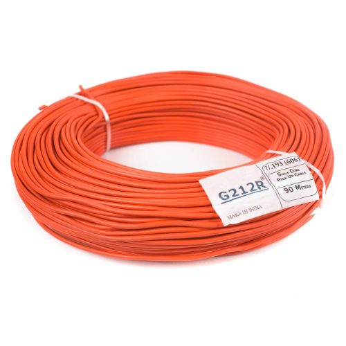 23 AWG Shielded Multi Strand Wire – 7/0.193mm (Orange) 90 meter