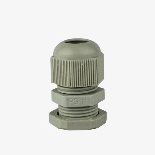 PG11 Cable Gland Connector (DIA-18.6 mm) – Plastic Nylon Waterproof IP68 Wire Enclosures