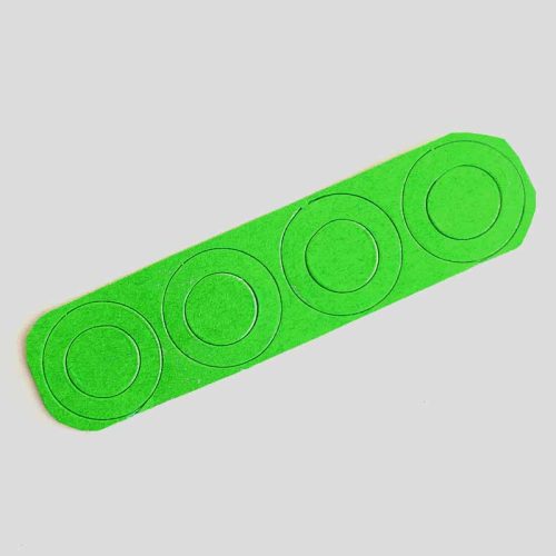 Insulation Ring Paper Stickers for 18650 Battery cells (Pack of 4)