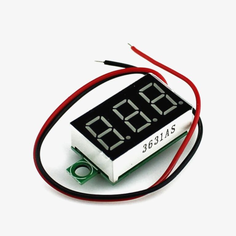 Robozar 17 0.36 Inch DC Voltmeter (4.5V – 30V)