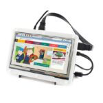 Waveshare 7inch Capacitive Touch Screen LCD (C) with Bicolor Case,  1024×600,  HDMI,  IPS,  Low Power