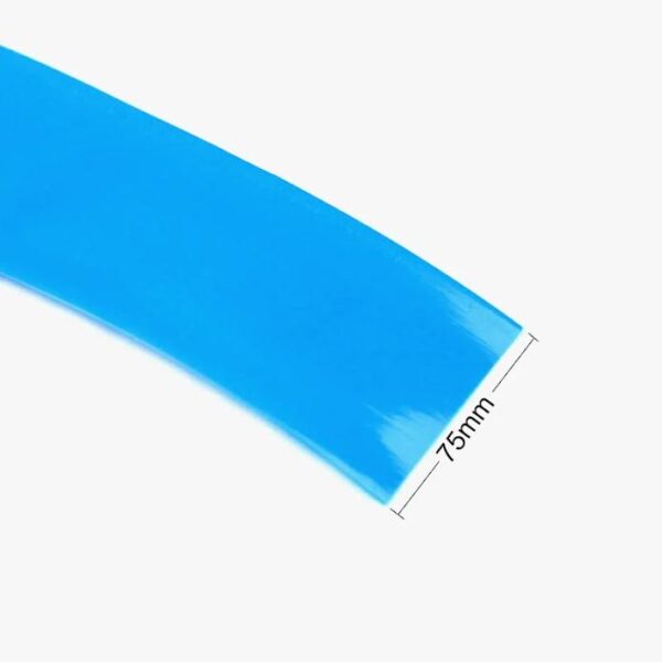 75mm PVC Heat Shrink Sleeve for Lithium Battery Pack – 1 Meter