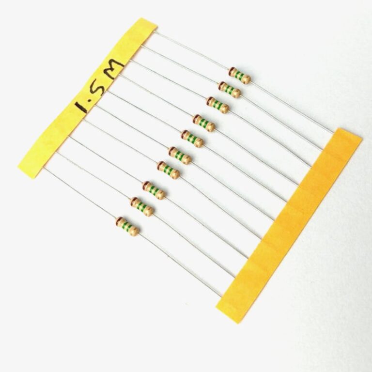 Robozar 15 1.5M ohm,  1/4 Watt Resistor with 5% tolerance (Pack of 10)