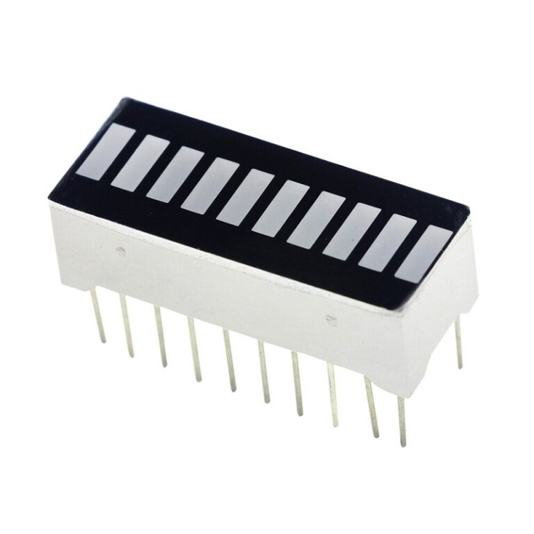 Robozar 18 10 Segments 4 Colors Stripe Digital Tubes 2R3Y4G1B Cathode?BAS?