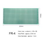 10 x 22 cm Universal PCB Prototype Board Single-Sided 2.54mm Hole Pitch