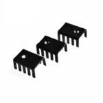 TO220 718 Aluminum Heatsink for,  Transistor – pack of 5
