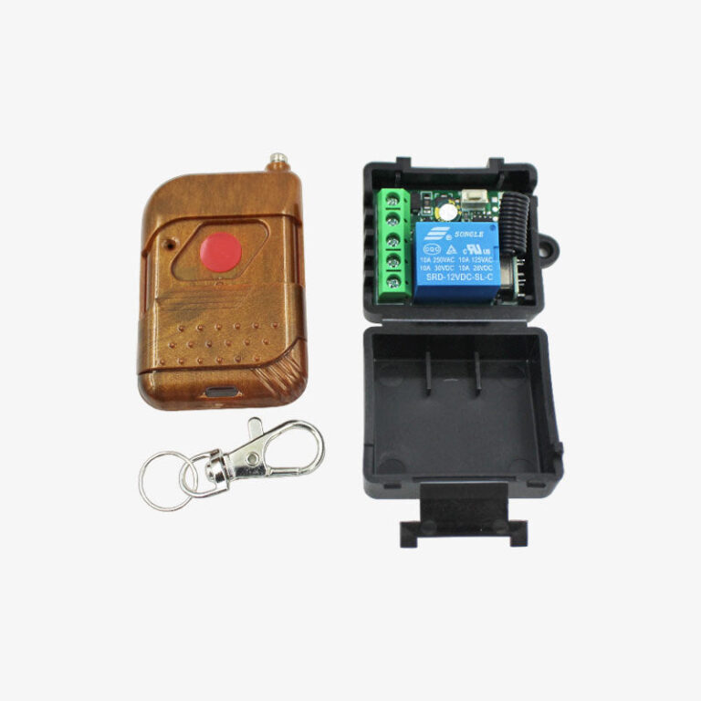 Robozar 17 12V DC 433 MHz 1 Channel RF Transmitter and Receiver Remote Control Relay