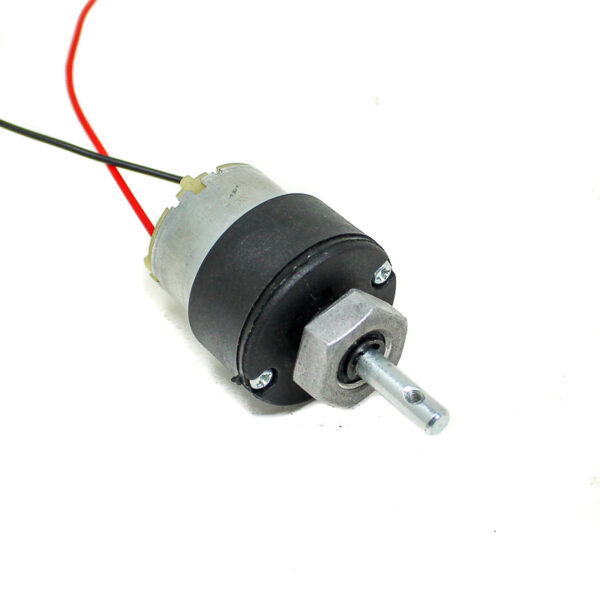 12V Low Noise DC Motor With Metal Gears Grade A 1