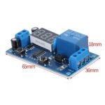 12V Time Control Switch Intermittent Infinite Cycle Countdown Switch Controller Timing Relay Module 3