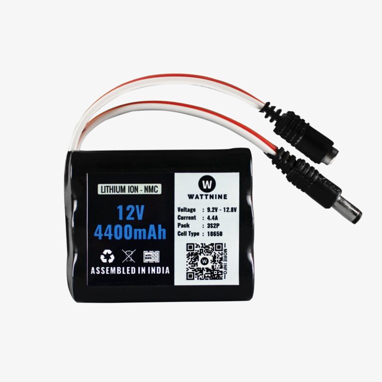 12V 4400mAh Lithium ion Battery with 1 year Warranty