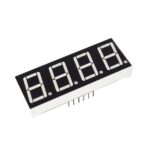 4 Digit Seven Segment Display- Green (Common Anode)