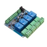 12V Modbus RTU 4,  Channels Relay Module,  Input Optocoupler,  Isolation RS485 MCU for,  Arduino