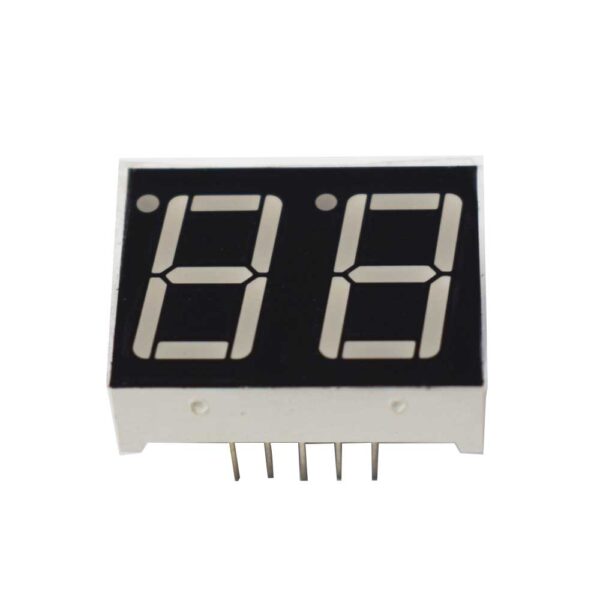 2 Digit Seven Segment Display – Green (Common Anode)