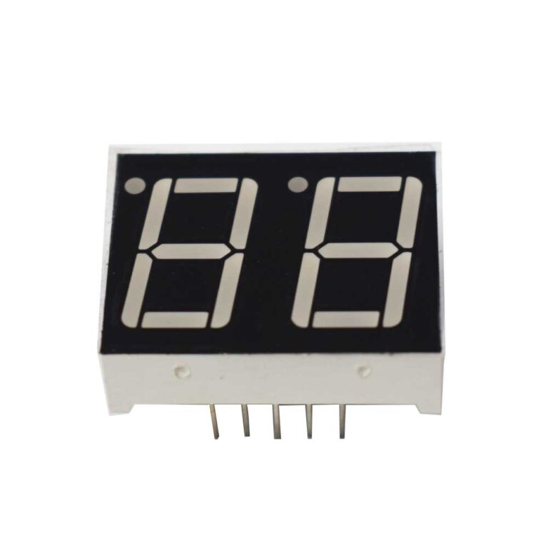 2 Digit Seven Segment Display – Green (Common Anode)