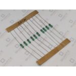 220K ohm,  1/4 Watt Resistor with 5% tolerance (Pack of 10)