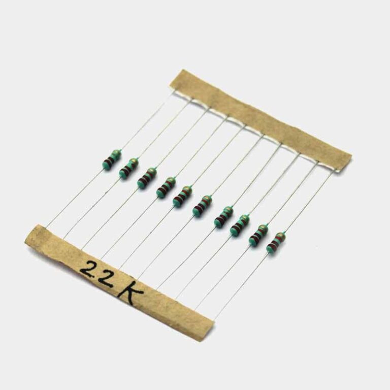 22K ohm,  1/4 Watt Resistor with 5% tolerance (Pack of 10)