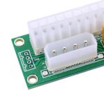 24Pin To IDE 4Pin Dual Power Start Up Adapter Card 5