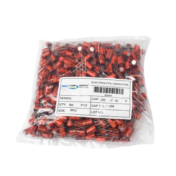 220µF 25V Electrolytic Capacitor