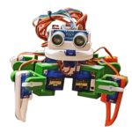 Techno-Tirupati 4-Legged Walking Robot; Quadruped Spider; Without motor and controller