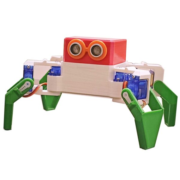 Techno-Tirupati; Spider QUAD OTTO 3D Printed Plastic Parts only without servos and Controller