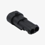 1.5mm Series 2Pin AMP Super Seal Waterproof Male Wire to Wire Automotive Connector