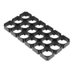 3 X 6 18650 Battery,  Holder with 18.5MM,  Bore Diameter