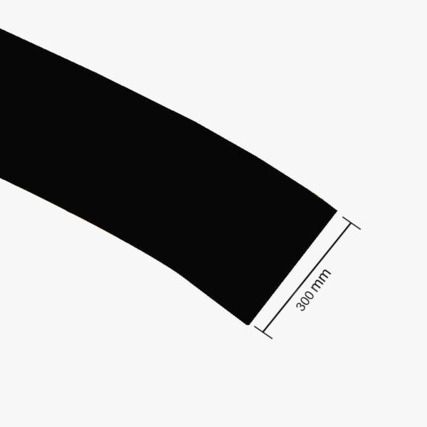 300mm PVC Heat Shrink Sleeve for Lithium Battery Pack – 1 Meter (Black)