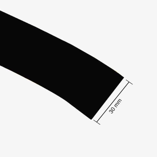30mm PVC Heat Shrink Sleeve for Lithium Battery Pack – 1 Meter (Black)