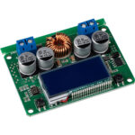 7A DC 60V Adjustable,  Step-Down Regulator, ,  NC Power Supply,  Module,  Current Voltage,  Meter,  LCD Display,  （With Case）