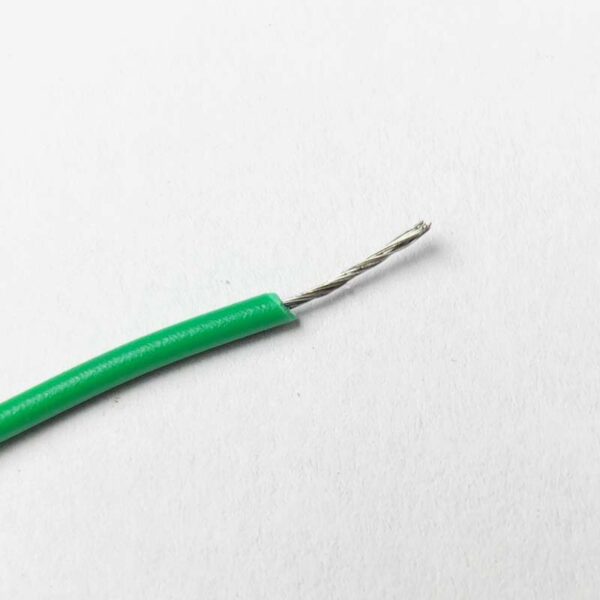 36AWG Multi Strand Wire 14/36 (Green – 1mtr)