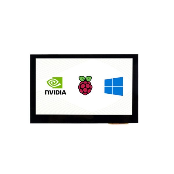 Waveshare 4.3inch Capacitive Touch Screen LCD (B),  800 x 480,  HDMI,  IPS,  Various Devices & Systems Support