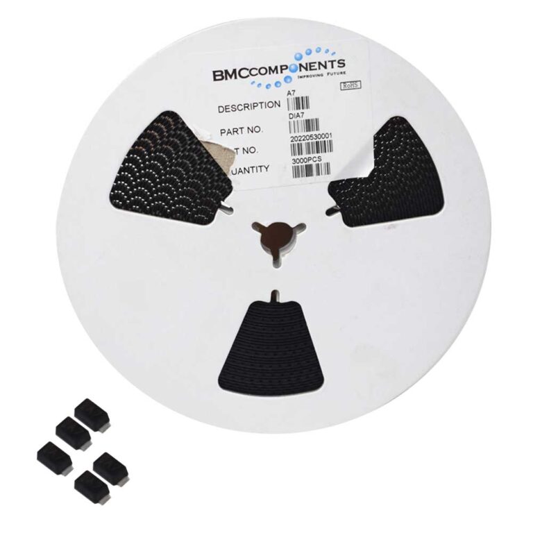 Robozar 17 A7 – 1N4007 Diode 1A SMD SOD-123 Package (Pack of 3000)