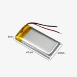 3.7V 450mAH Li-Po Rechargeable Battery