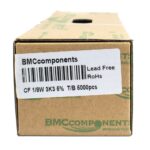 3.3 ohm 5% 1/8 Watt Resistor (Box of 5000) – CFR