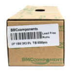 27 ohm 5% 1/8 Watt Resistor (Box of 5000) – CFR