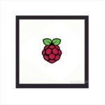 Waveshare 4inch Square Capacitive Touch Screen LCD (C) for Raspberry Pi,  720×720,  DPI,  IPS,  Toughened Glass Cover,  Low Power