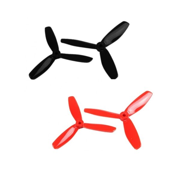 5045 3 blades Propeller Black Red CWCCW