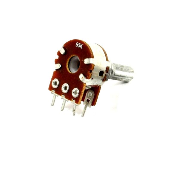 5kΩ 0.4W 6 Pin 2 Gang Rotary Carbon Potentiometer 2