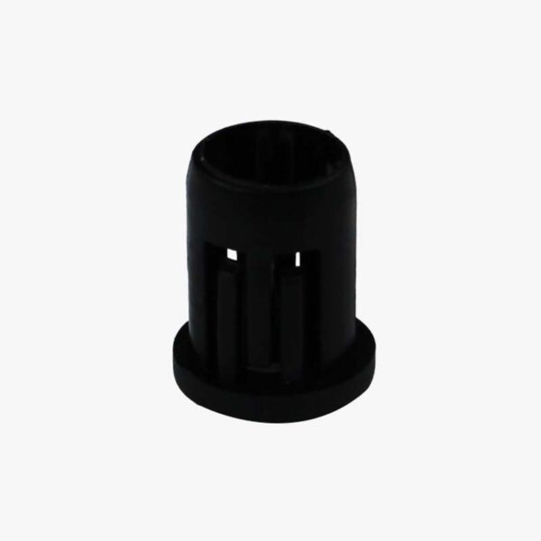 5mm LED Holder Black – Panel mount
