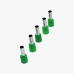 6 sqmm Insulated Terminal Ferrule End Lug – E-6012 Crimp Wire Lugs/End Sealing Lugs/Crimp Connectors/Tubular Lugs – Pack of 5