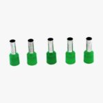 6 sqmm Insulated Terminal Ferrule End Lug – E-6012 Crimp Wire Lugs/End Sealing Lugs/Crimp Connectors/Tubular Lugs – Pack of 5