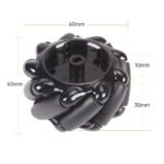 60MM K Mecanum Wheel Black 2