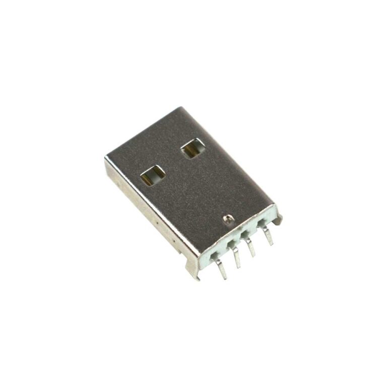 Robozar 17 USB Type-A Male Connector Through Hole