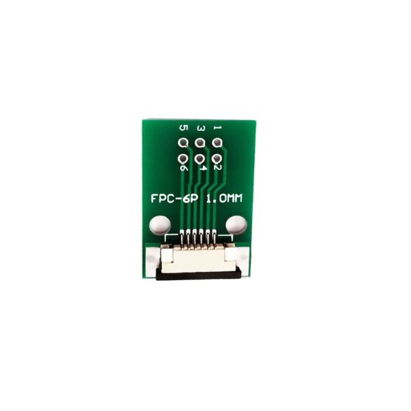 FFC / FPC Adapter Board 1mm to 2.54mm Soldered Connector – 6 pin