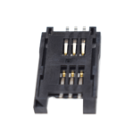 Single SIM Card Slot Holder – 6 Pin Lock Type