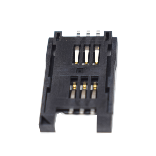 Single SIM Card Slot Holder – 6 Pin Lock Type